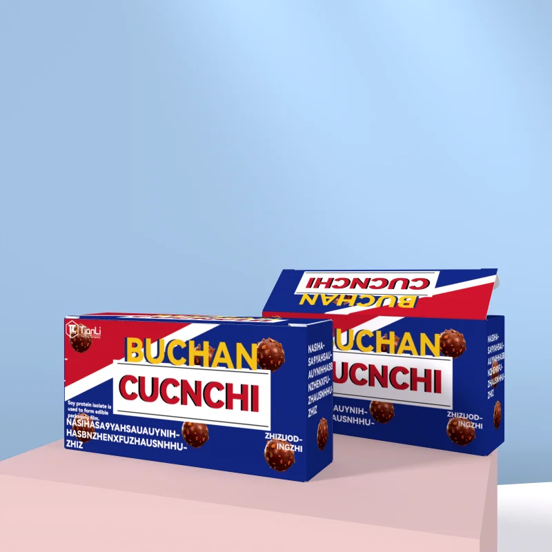 Wholesale Popular Chocolate Biscuits Paper Box Custom Logo Food Grade Cookies Packaging Box Best Selling Free Design Snacks Box