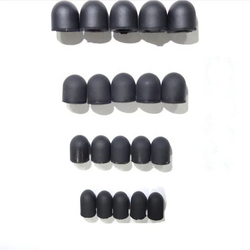 Оптовая продажа, проводящие силиконовые резиновые цветные наконечники для сенсорного экрана