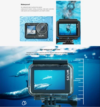 SJCAM-SJ11 Flagship Sport  Active Action Camera 4K 2.33" Touch Screen Waterproof 5G WiFi Active HDR Video Action Cam Camera detail image
