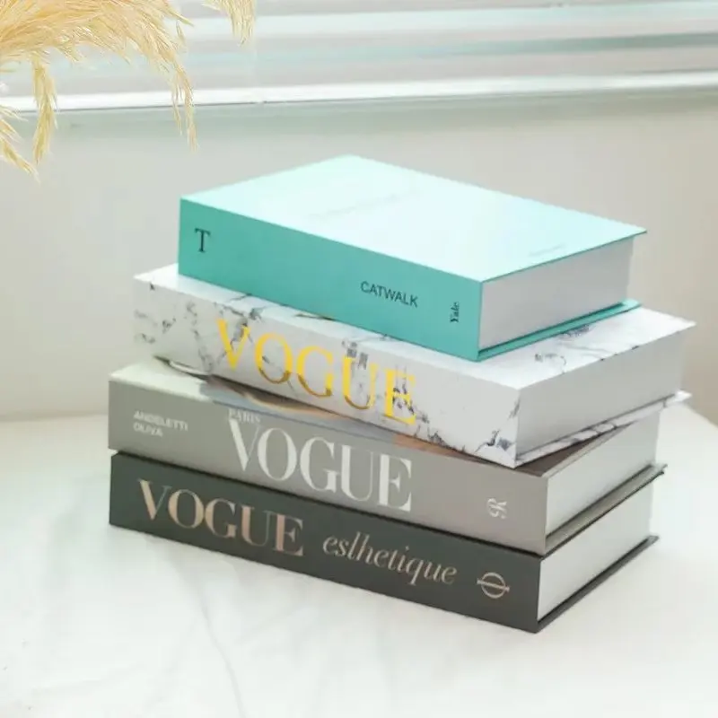 Luxury Brand Decorative Books Openable Fake Book Box Storage Box Living  Room Club Hotel Model Fashion Home Decor Valentines for Sale in Arlington,  TX - OfferUp