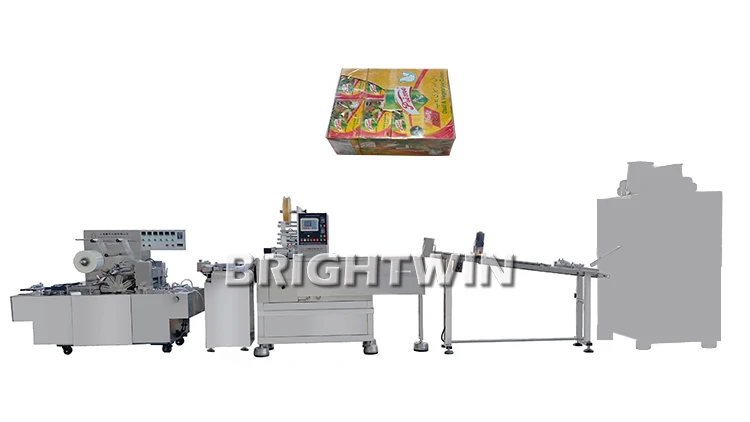 Bouillon Cubes Forming Machine 4g 10g Stock Cubes Production Line Seasoning Cube Wrapping Machine for Maggie Jumbo Knorr Onga
