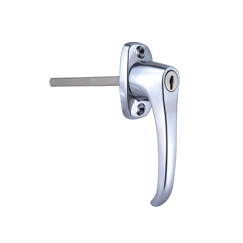 High Quality Zinc Alloy Turn Cabinet Lock with Lifting Handle Durable Compression Door Key Unloackable