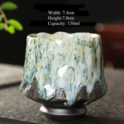 Горячая Распродажа, европейская кофейная чашка, красивая китайская глина, многоразовые подарки Рамадан с молоком, чашки для дегустации чая с ручкой для отеля