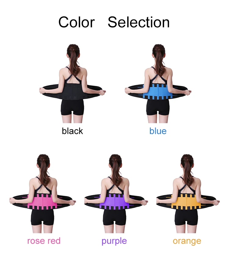 Plus Size Shapewear Waist Trainer Trimmer Slimming Belt Adjustable Waist Cincher Trimmer For