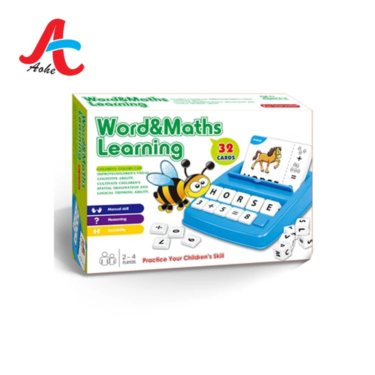Interactive Plastic/Abs Letter Matching Memory Game for 2-4 Years and 5-7 Years for Family and Party Kids Learning Toy