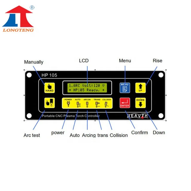 CNC Plasma HP105 Arc Voltage Torch Height Controller for Cnc Portable Cutter