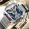 Silver Case with Blue Mesh Strap (EU Standard)