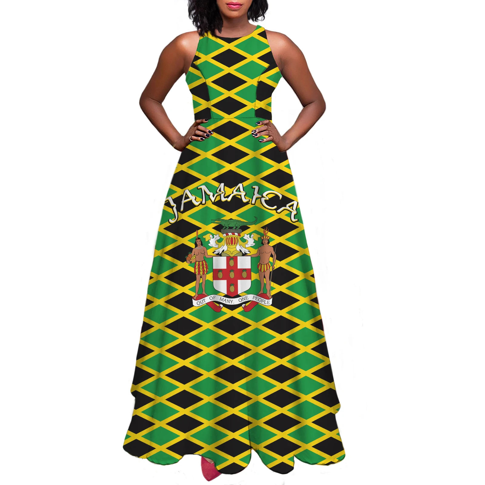 silk women's dress DaisySilk Silk Maxi Dress Round Neck Slip Dresses Emerald Green / XXS