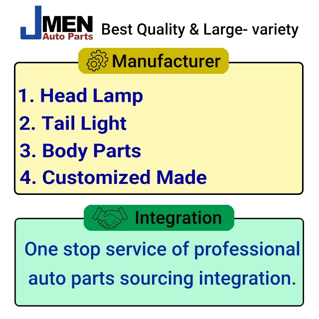 Jmen for NISSAN MICRA MARCH K13  HeadLamp HeadLight Led Bulb Head Light Lamp Car Taiwan Auto Body Spare Parts