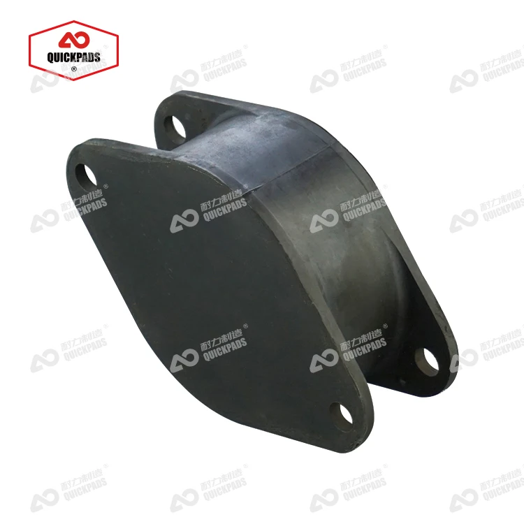 Roller Drum Antivibration Mount Rubber Buffer Shock Absorber D240x76
