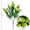 Eucalyptus, waterweed, wrinkled chrysanthemum bundle 003