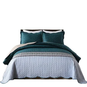 Bedspread Set Manufacturers Cheap Online Selling Directly Polyester Bedding Sets Luxury Bed Sheets