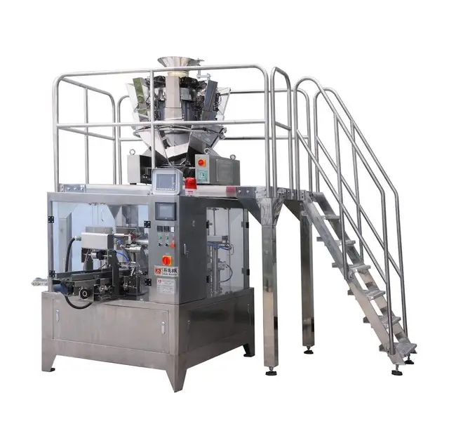 Automatic Doy Pouch Food Packing Machine China Automatic Doy Pouch Food Packing Machine and Automatic Rotary Packaging Machine
