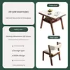 Versione standard con piano in pietra + sedute imbottite morbide