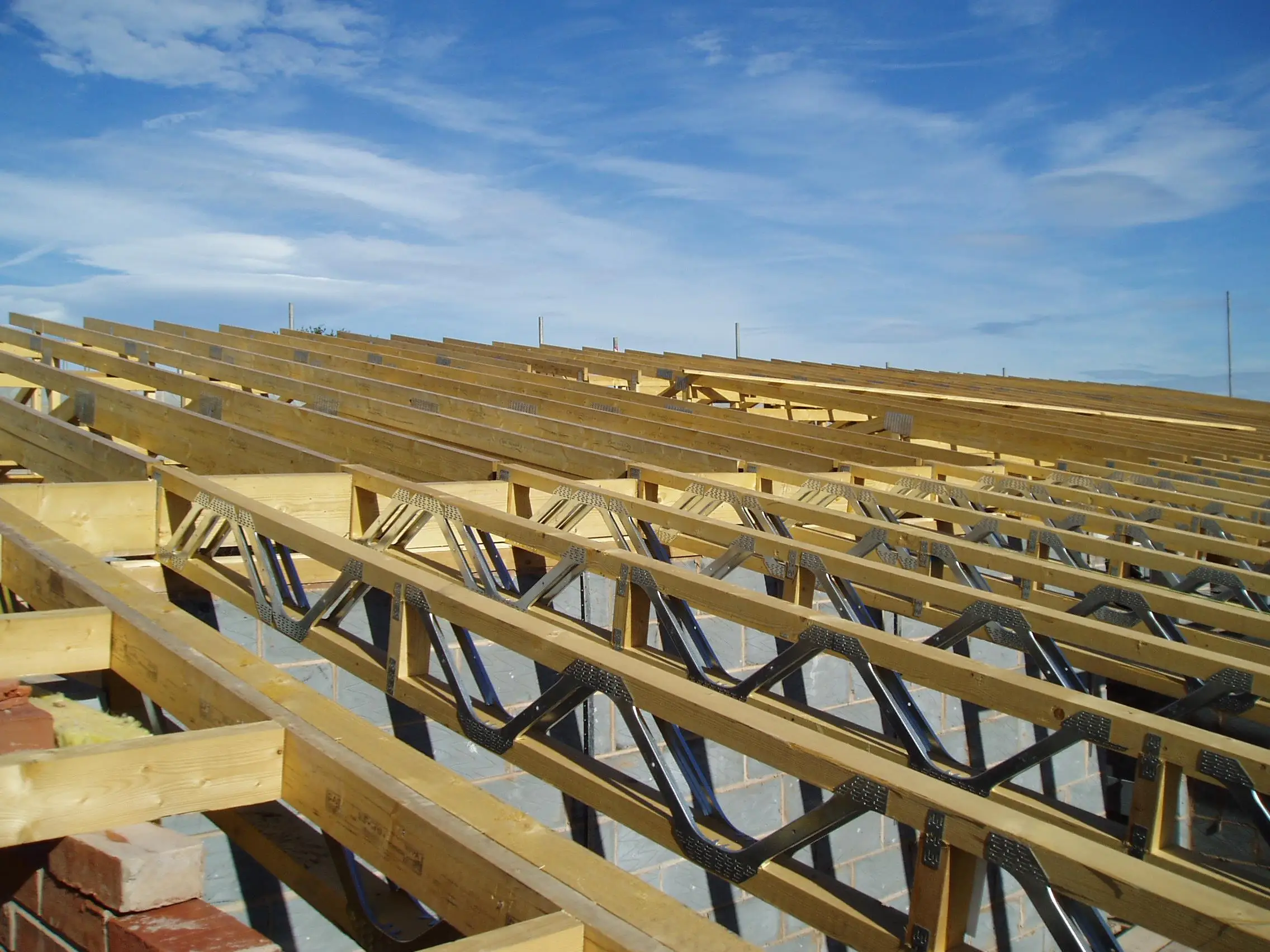 Factory Custom Timber Structure Metal Steel Web Floor Truss Joists