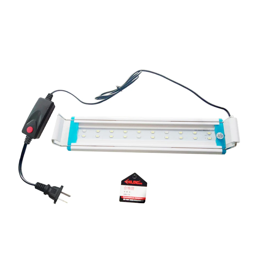 Promotion Aquarium MS Series LED Blue and White Light Bracket Aquarium Lamp Retractable Light Stand