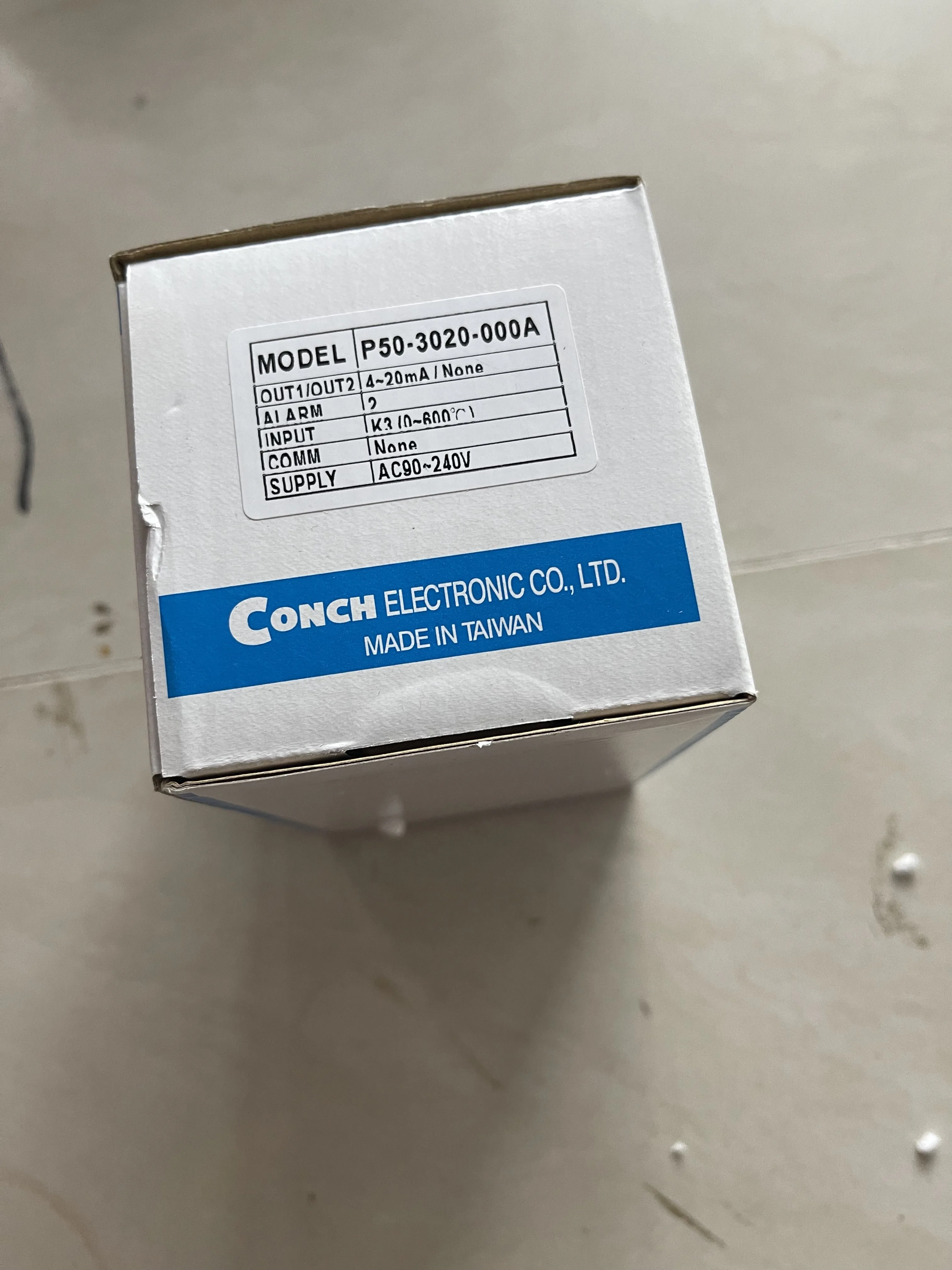 Conch Temperature Controller P50-3020-000A Conch Temperature Controller P50-3020-000A