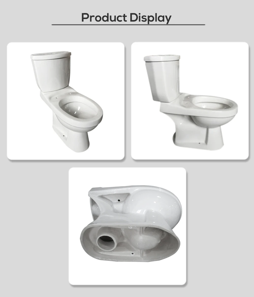 Sanitary Ware Strap 250mm Two Piece Washdown Kuwait Cheap Wc Toilet