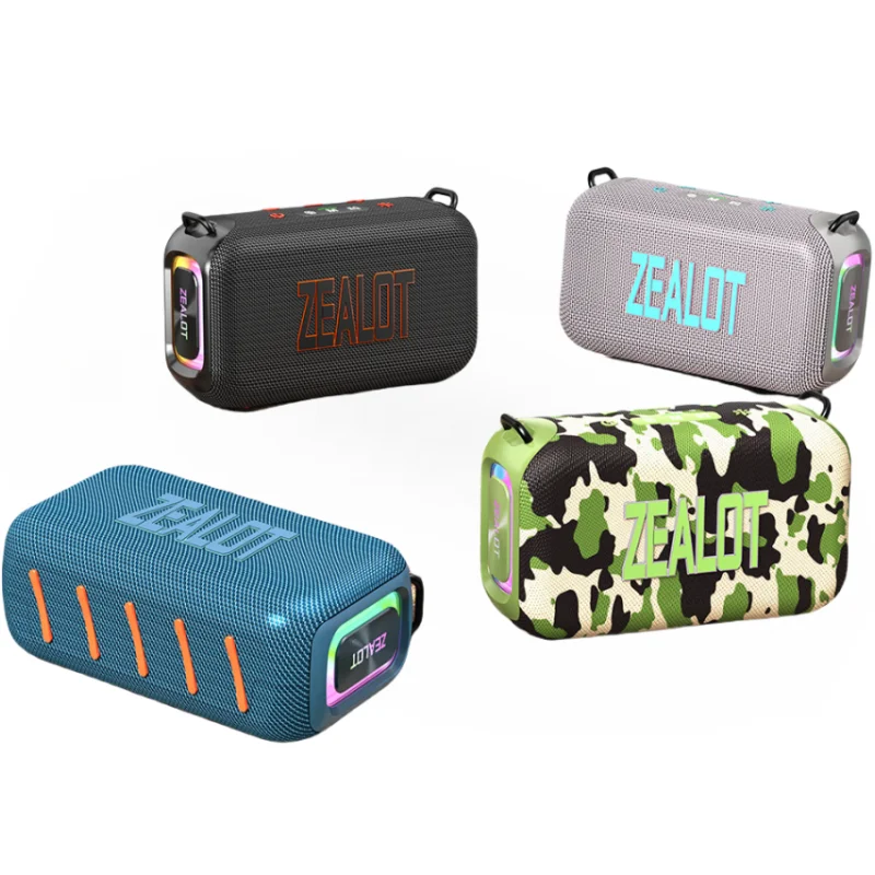 Zealot S85 50W High Power Speaker - Portable & Waterproof