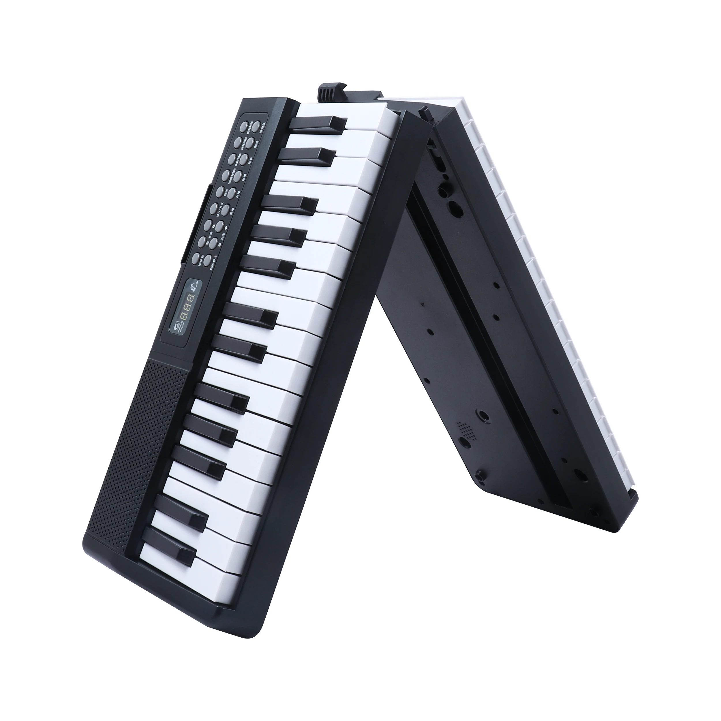 BD MUSIC BD-889 折りたたみ式ポータブル61鍵デジタルピアノ楽器電子