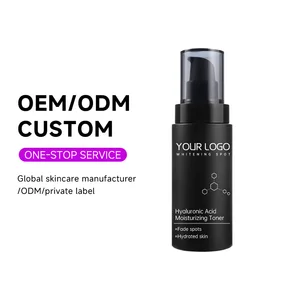OEM Natural Hydrating Soothing Peptide Face Acne Remover Skin Care Lotion Facial Toner Spray Hyaluronic Acid Moisturizing Toner