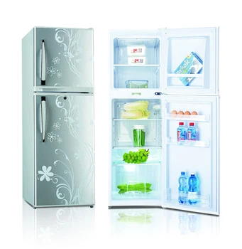 KD252F Stainless Steel Electric Portable No-Frost Compressor New Condition Gas Powered Bottom-Freezer Refrigerator Hotels