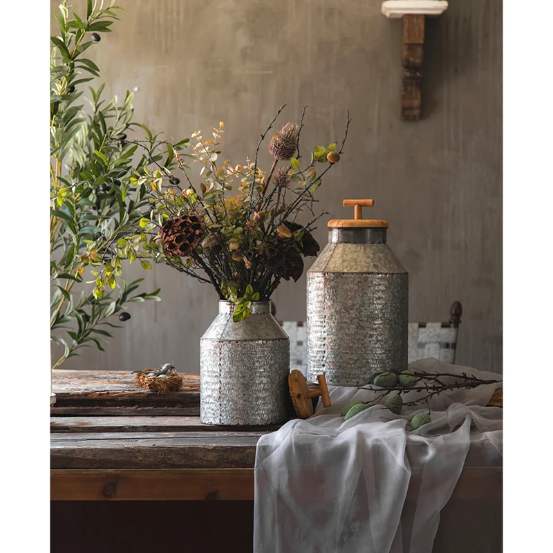 Metal Vase Decoration Table Iron Decoration Factory Wholesale Flower ...