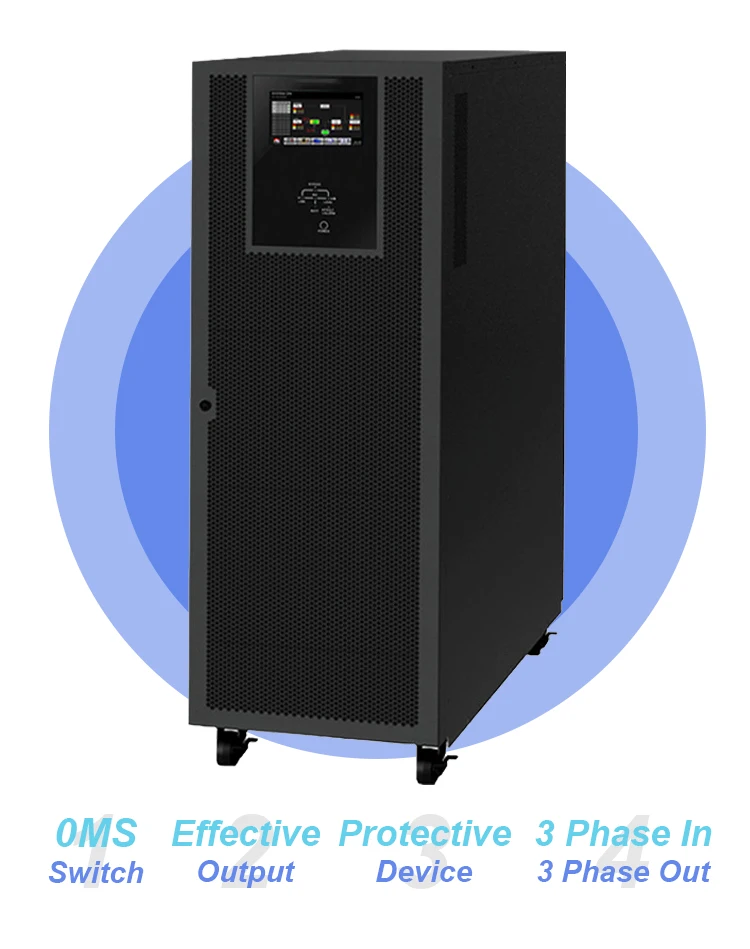 Cwups Costeffective 220v 380v 3phase To 3phase Pure Sine Wave Backup Ups For Elevators Wifi
