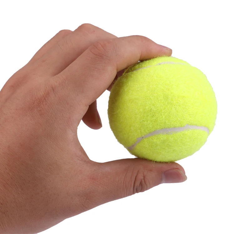 Фабричная оптовая продажа, изготовленный на заказ логотип, натуральные резиновые профессиональные тренировочные прочные теннисные мячи