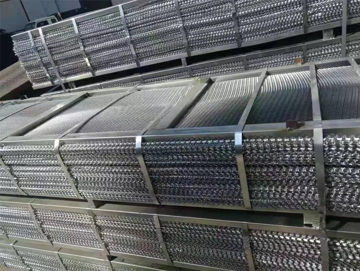 Mesh Expanded Metal Bulk Steel Sheet Powder Coated For Concrete