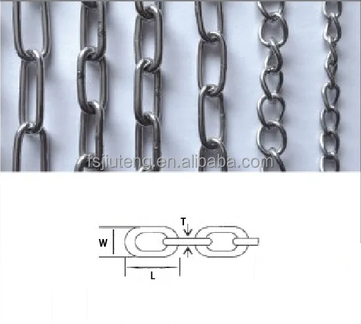 Wholesale Customized Welded Short Link Anchor Chain For Lifting 304/316 ...