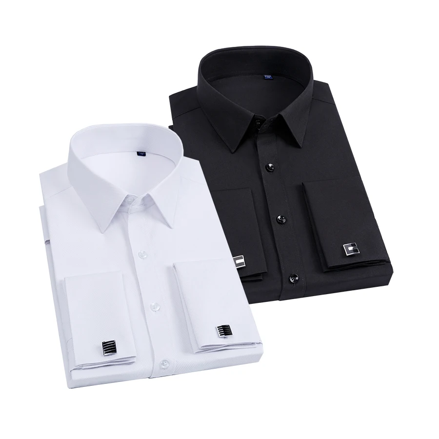 mens white dress shirt cufflinks The White Fine Twill French Cuff Dress Shirt Ledbury