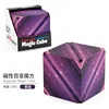 [Estrellas púrpuras] 24 caja de color magnética 6*6cm