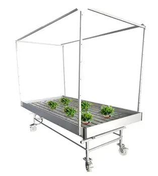 Agricultural Planting Planting Table Intelligent Greenhouse Nursery Hydroponic Mobile Seedbed