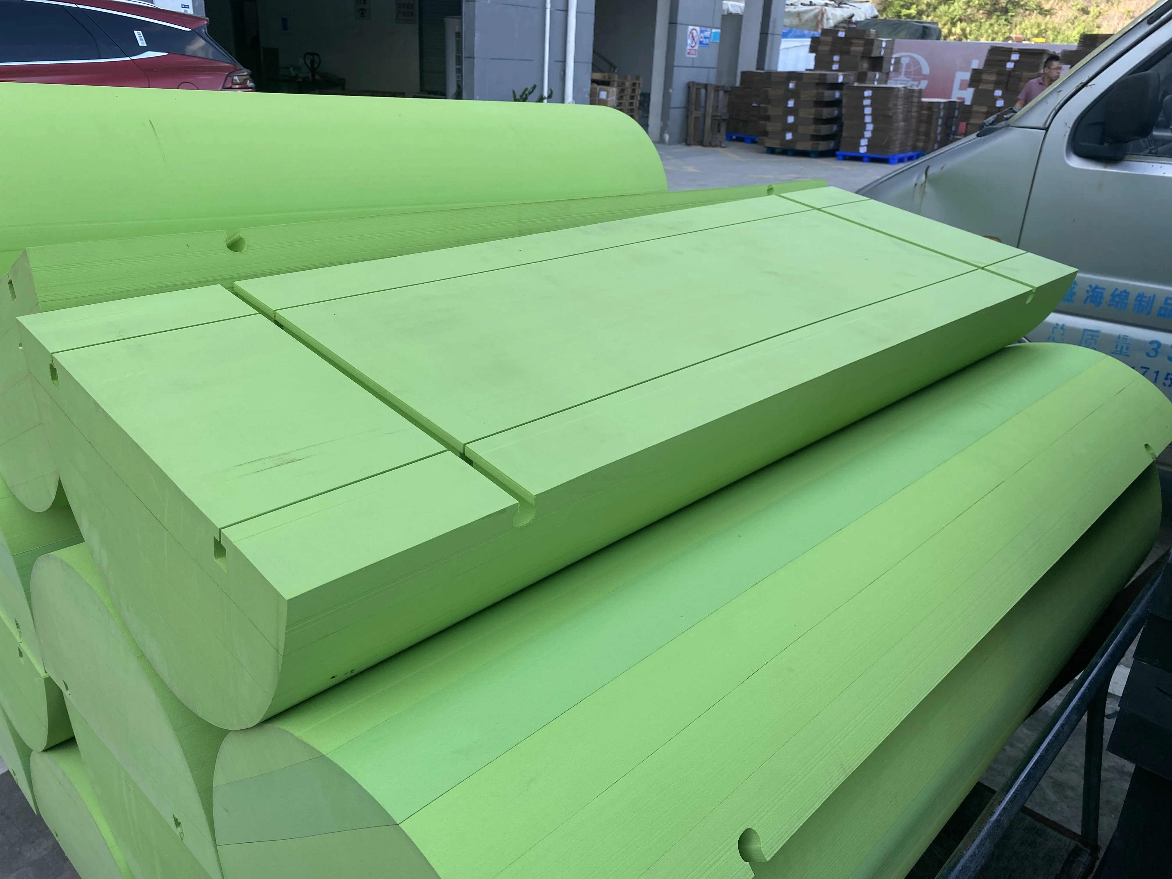 Custom Upgrade Large Boat Fenders Cover Flat Polyurethane Rubber Eva Foam Marine Boat Bumper