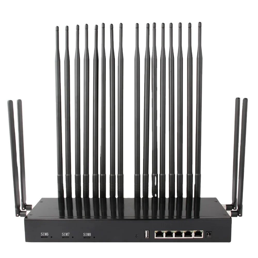 Enterprise-level Multi Sim Card Wifi Router with 8 Sims
