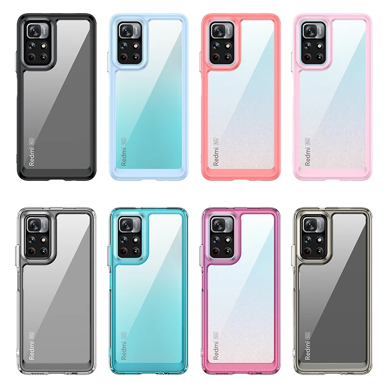 High Quality Colorful Series Multi Color Back Cover Phone case for Redmi Note 11 Note11 Pro Plus
