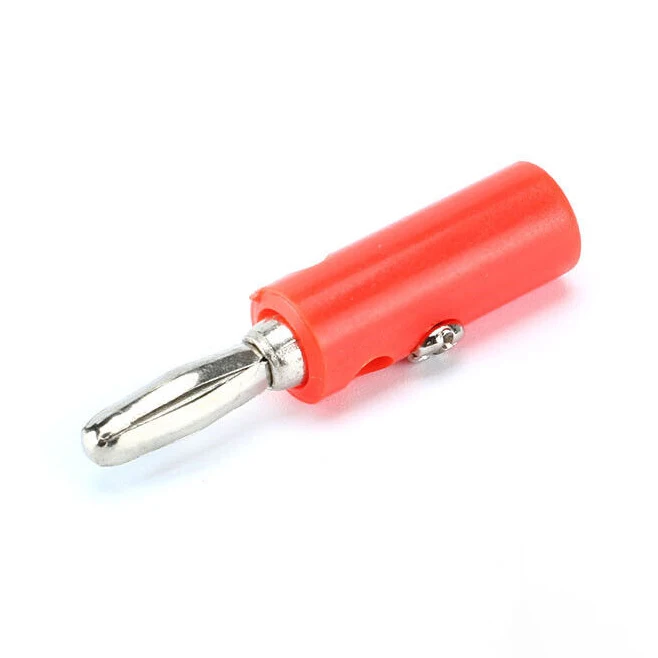 4mm Banana Plug & Banana Socket Female Connector Set - Nickel Plated Binding Post - Universal