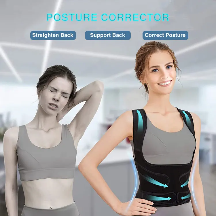 Wholesale Breathable Spine Support Corrector De Postura Full Back ...