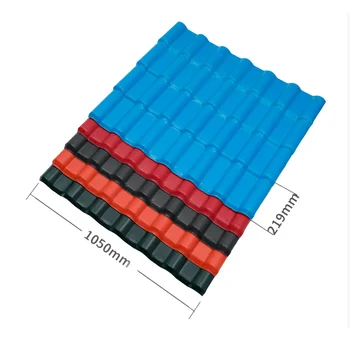 High quality roma roof tiles heat insulation synthetic resin plastic roof sheet pvc resin roofing sheet