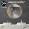 Hand swipe control - warm light (adjustable brightness)