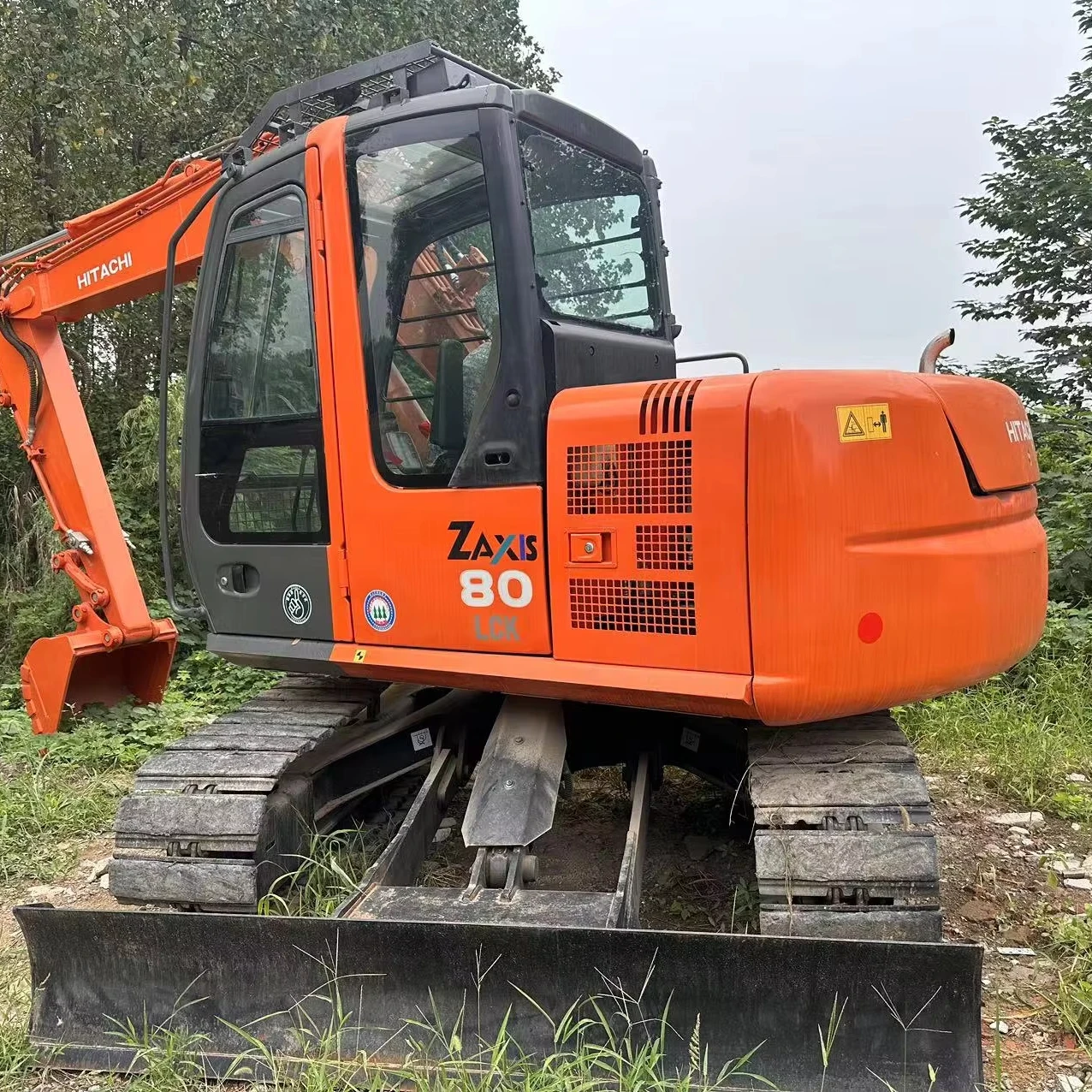 Japan Brand 8 Ton Used Mini Hitachi Zx80 Excavator Price Zaxis 80