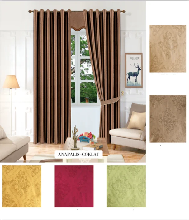 Living Room Window Curtains Blackout Curtain Fabric Roll Soft Fabric Curtains Buy Blackout