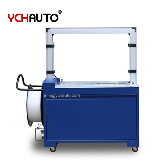 Fully Automatic Strapping Machine With CE Certification Wrapping Packing Box Auto With Tunnels Heat Cutting PP Band