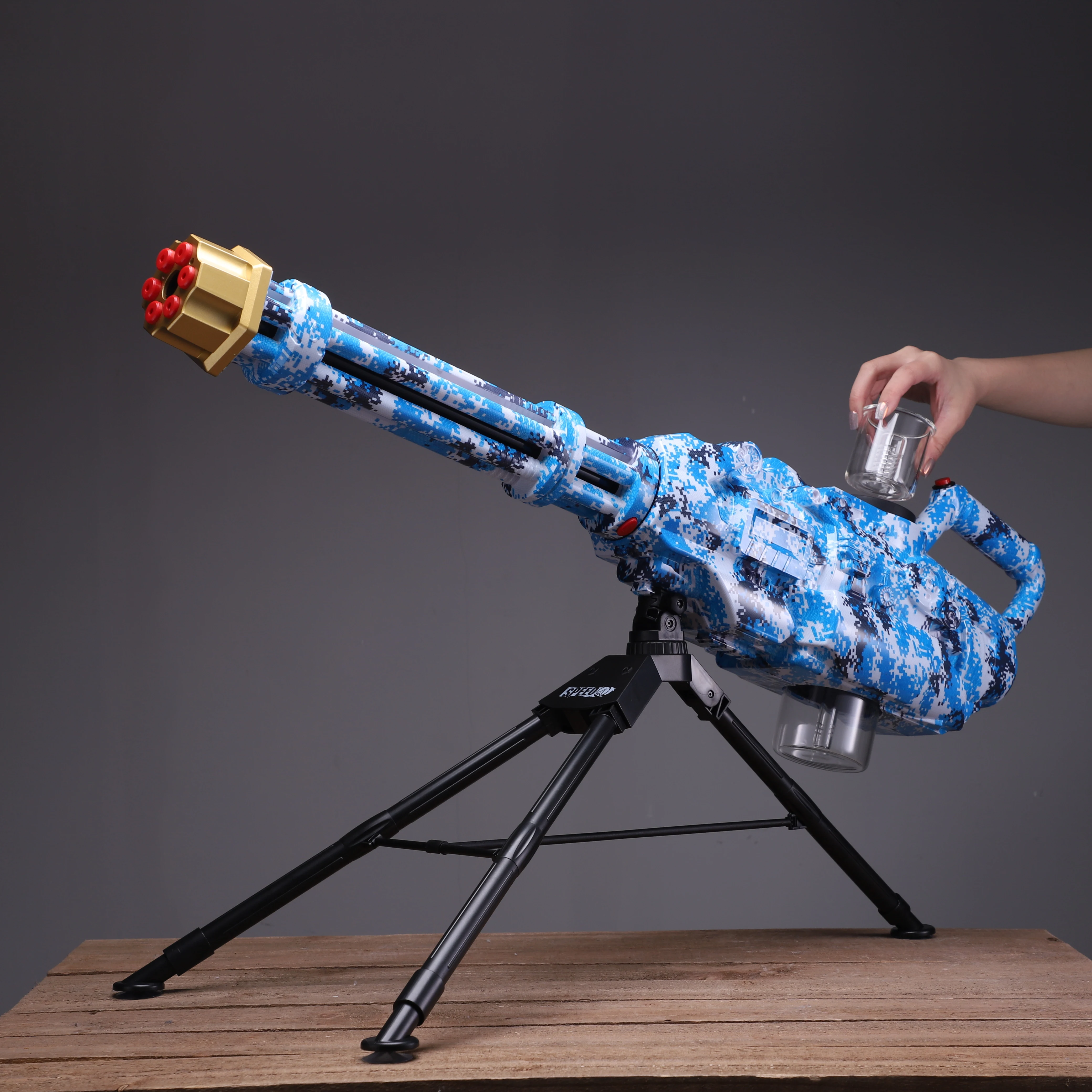 New Arrival Electric Multifunction Portable Hookah Gun-Shape Design Hookah for Party