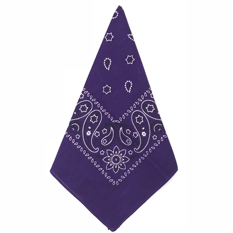 Охлаждающая фиолетовая Бандана с пользовательским изображением