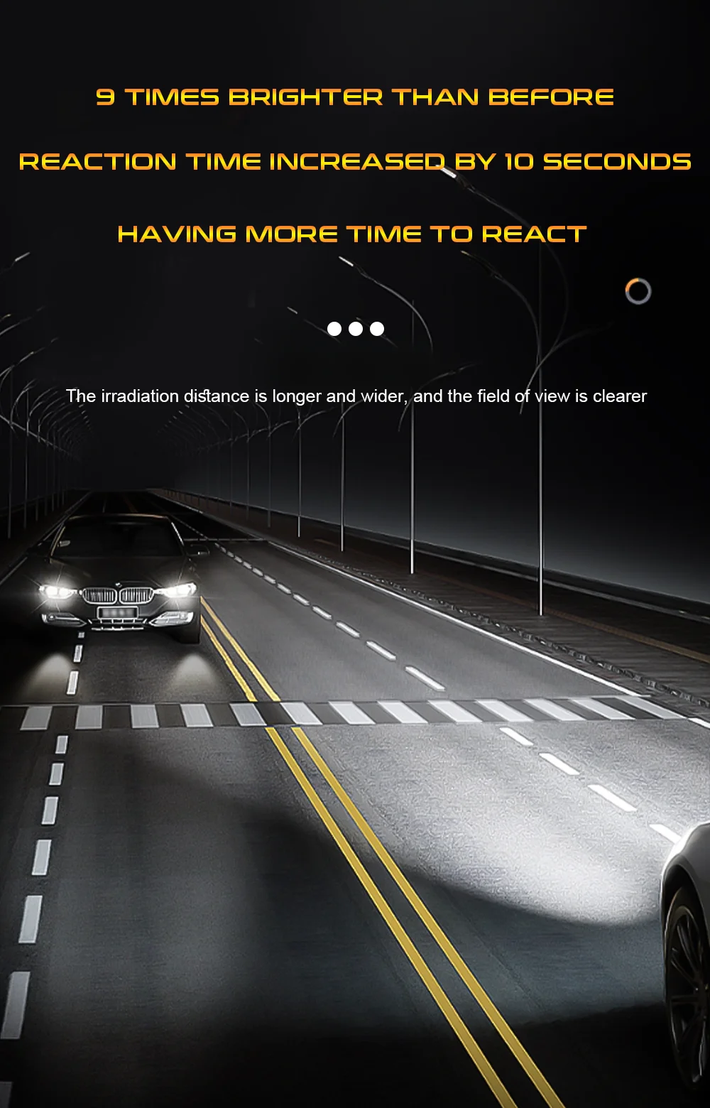 TECH-KING Factory Bi Led Lens Car LED Headlights Projection Lamp 2.5 Inch Lens 6+1 Chip High-power 130W Led Headlights H4 Lens