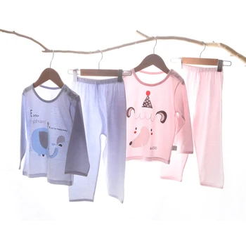 Soft Like Water! Dropshipping wholesale from factory organic Autumn Fall baby clothes girls' clothing sets girls' sleepwear