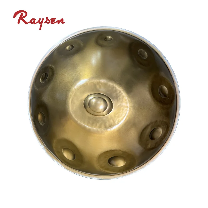 Rayesn Handpan D Kurd 10 Note Drum Hand Pan Handpandrum Musical ...