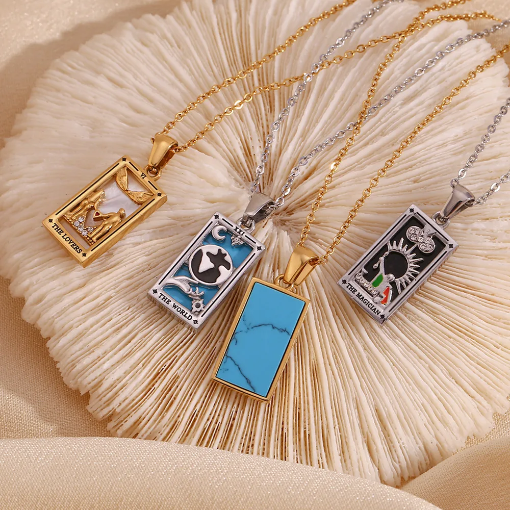 Tarot Card Necklace